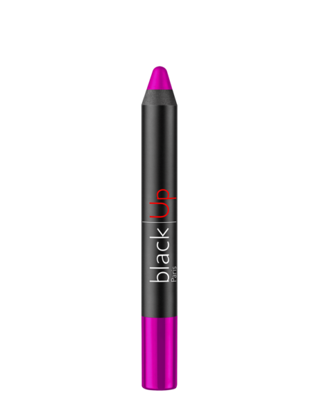 BLACK UP_Crayon Lèvres 2 En 1 Jumbo_17 Fuschia