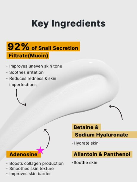 COSRX_Bave d'escargot 92 Crème tout en un_3