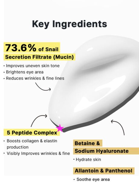 COSRX_Crème pour les yeux aux peptides de bave d'escargot_4