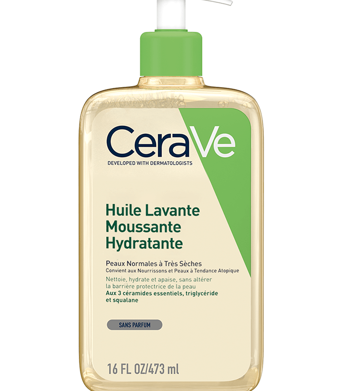 HUILE LAVANTE MOUSSANTE HYDRATANTE, 473 ML