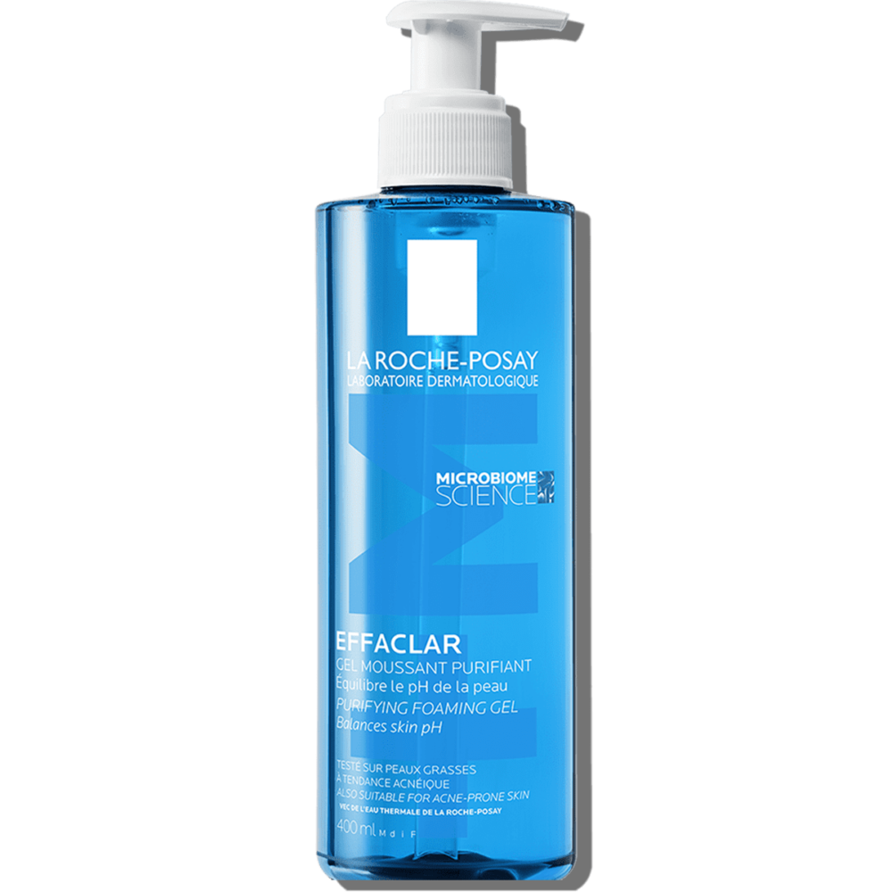 EFFACLAR GEL MOUSSANT NETTOYANT PEAU GRASSE, 400 ML