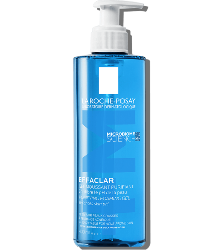 EFFACLAR GEL MOUSSANT NETTOYANT PEAU GRASSE, 400 ML