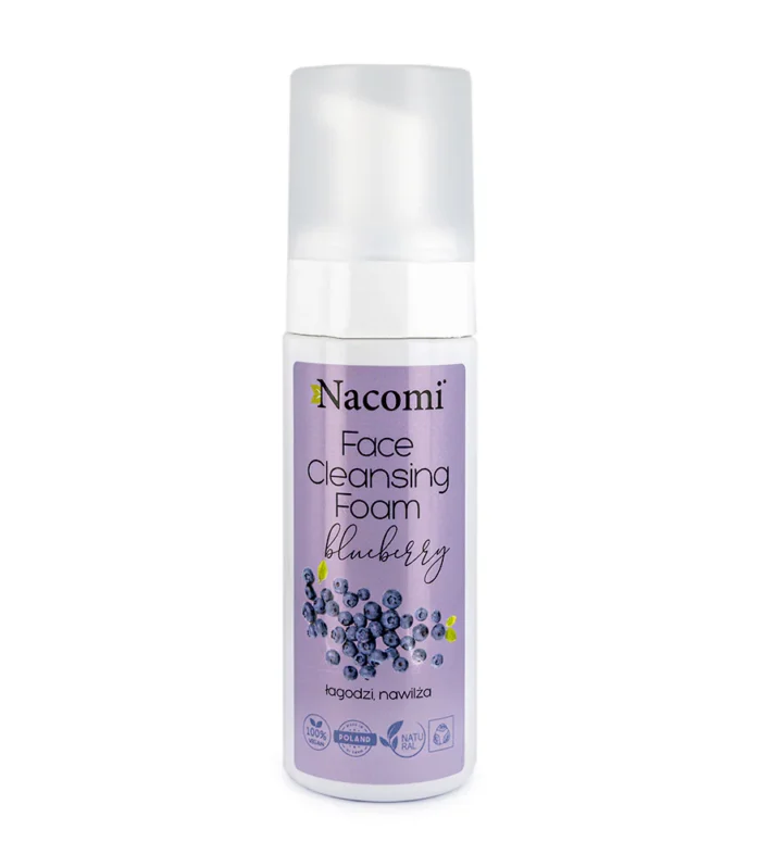 MOUSSE NETTOYANTE À LA MYRTILLE, 150 ML